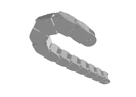 09 series zipper energy chain 10mm R28mm